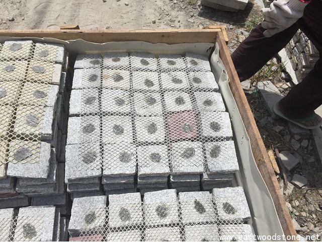 cobble stone mesh packing
