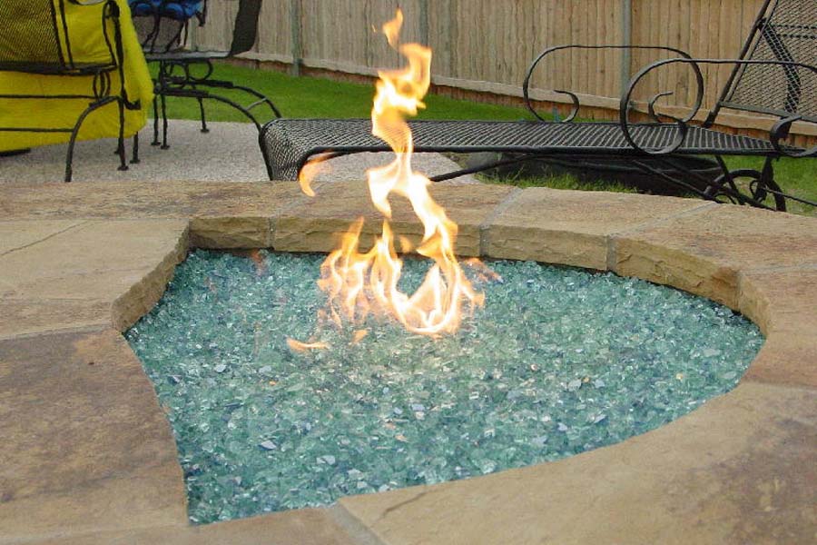 Fire pit table 